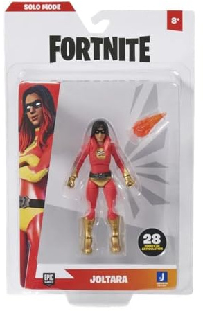 Fortnite Core Joltara Solo Mode 10 cm sehr detaillierte Figur mit Erntewerkzeug