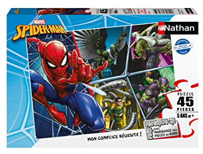 Puzzles Nathan - 45-teiliges Puzzle-Titel/Spider-Man Ultimate Kind, 4005556861859