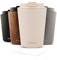 MAMEIDO Termo Cafe 350ml - Vaso Termico Antigoteo, Taza Termica acero inox sin BPA, Vaso Termo Cafe para llevar (Ivory Beige, 0,35l)
