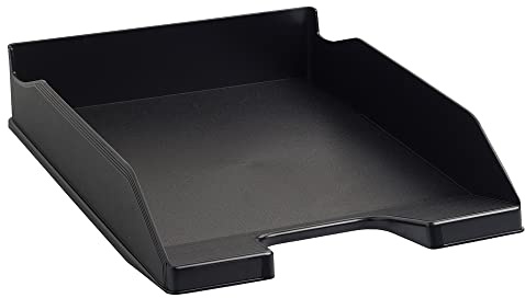 Exacompta - Ref. 113014D - Set med 6 ECOBLACK COMBO MIDI postlådor - storlek 34,6 x 25,5 x 6,5 cm - för dokument i DIN A4 + - svart färg - certifierad blå ängel
