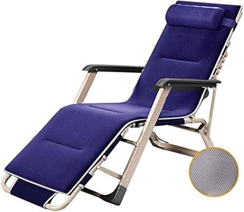 Tumbona plegable para exteriores, reclinable, de gravedad cero, para patio, jardín, camping, playa, reclinable ajustable y relajante con parasol