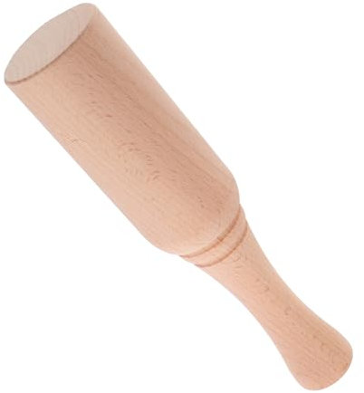JEWEDECO Wood Mallet Hammer Multi-use Wooden Hammer for Woodturning Carpentry Jewelry Making Compact Sturdy