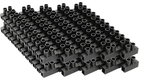 Jandei - Pack 10 Unidades de 12 Conectores Eléctricos de Clema (10mm 10A)