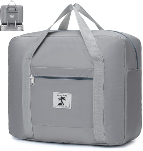 SUCIKORIO 40x30x15cm British Airways Air France Jet 2 Handgepäck Tasche für Flugzeug, Wasserdicht Oxford Reisetasche Faltbare Cabin Bag 18L Klein Carry On Luggage Für Weekender, Damen, Herren, Reisen