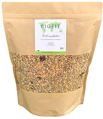 BIOPUR Tiernahrung Bio Wildvogelfutter 2,0kg