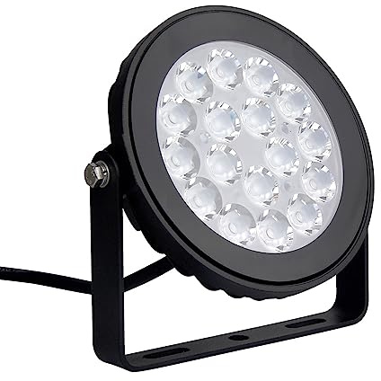 lighteu®, Miboxer 9W AC100~240V Gartenstrahler RGBCCT und Farbtemperatur einstellbar LED Gartenrasenleuchte IP65 wasserdicht ohne Stecker (Fernbedienung nicht enthalten) futC02