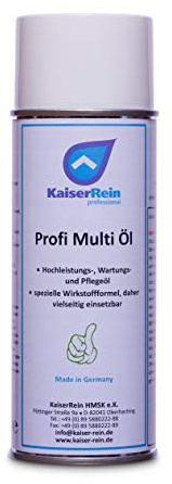 KaiserRein Profi Multi Öl Allzweck-öl Multi-Spray Schmieröl Haushalts-öl beseitigt Quietschen, Schmiert, Fettet, Türen, Schränke, Schließzylinder usw.