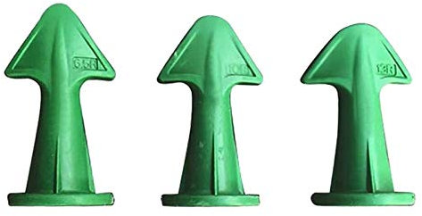 FHYTGBS 3 PCS Multifunción Silicona Calafateo Finisher Rascador de lechada para Kit de Limpieza para Superficies y Esquinas ásperas o desiguales