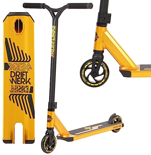 Driftwerk Stunt Scooter Freestyle sparkcykel sparkcykel DS2 Ano guld