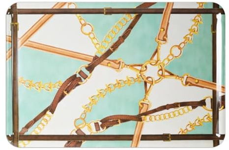 Baci Milano Collezione Horses Vassoio rettangolare 30 x 45 cm