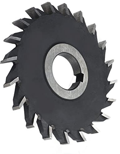 Gear Cutter Disc, 20 Teeth Edges Disk Shaped Good Hardness HSS Involute Gear Cutters for Milling Machine