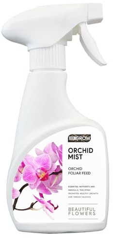 UK GROW 1L Orchid Plant Specialised Foliar Mist Spray - Boost Growth, Health, and Yield of Your Plants (1Ltr, Orchid Foliar Myst)