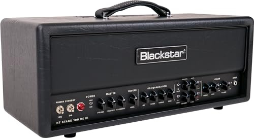Blackstar Gitarren-Verstärkerkopf, Schwarz (HTV100MK3)