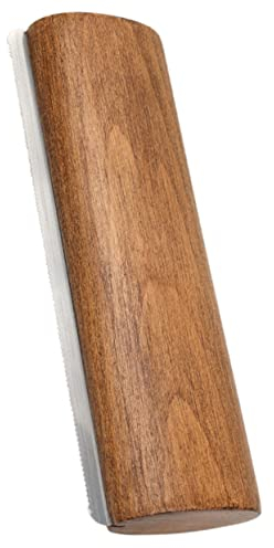 Mipcase Pferdehaarbürste Metall Mit Holzgriff 20cm Pferdepflege Werkzeug Zur Fellreinigung Und Haarausfall Entfernung Für Pferde Und Großtiere