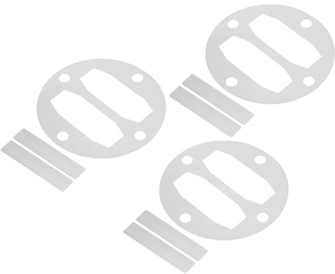PATIKIL 3 Set di Ricambi Kit Guarnizione Testata Sostituzione Valvola | per Compressore d'Aria Central Pneumatic, Lamellare