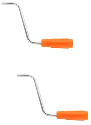 Alipis 2pcs Pasta Maker Handle Tool Sturdy Replacement for Atlas Pasta Machine Noodle Making Machine Accessory