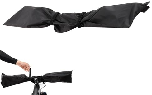 E-Bike Lenkerabdeckung | Langlebige, wasserabweisende Lenkerabdeckung mit Klettverschluss,Fahrradlenker-Schutzhülle zum Radfahren, Wandern, Laufen, ins Fitnessstudio gehen, Reisen, Camping