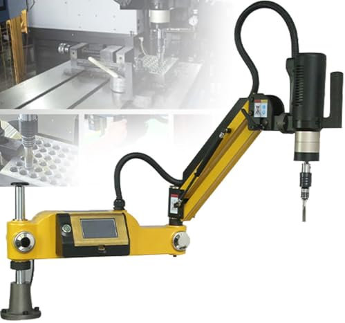 Filettatrice a sbalzo M3-M16, Filettatrice elettrica CNC, Filettatrice a 360°, Raggio di lavoro 1 mm, Filettatrice elettrica 0-312 giri/min