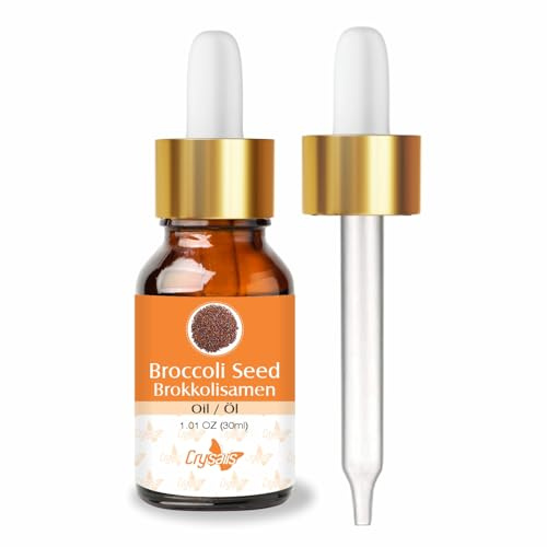 Crysalis Broccoli Seed Oil| Pure & Natural Undiluted Cold Pressed Carrier Oil - 30ml