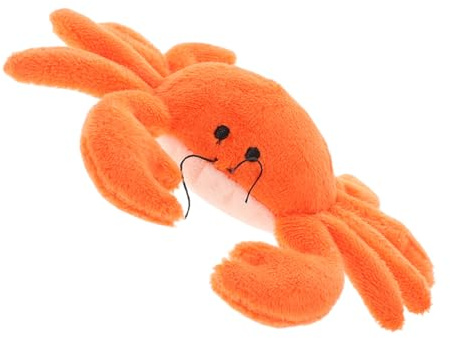 JOINPAYA Cute Plush Crab Decorative and Practical Fridge Magnet with Adorable Cartoon Design Refrigerator Magnet for Lockers and Fridges for Decoration for Decoration and Gifting and Gifting