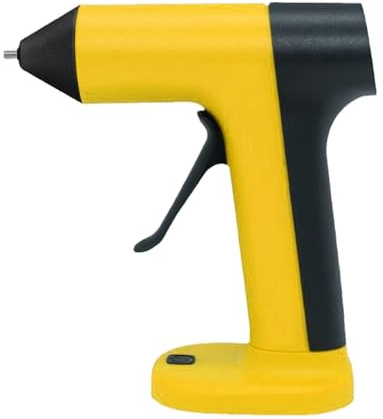 Piccole Per Colla A Caldo Compatte Senza Fili Con Batteria Ricaricabile Da 2000 MAh Preriscaldamento Rapido Spegnimento Automatico Intelligente Per Colla A Caldo Ricaricabili
