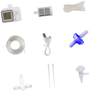 Riego Inteligente De Plantas Horario Agua Programable Sistemas Goteo Ajustables Para Necesidades Jardinería En Interiores Y Exteriores Riego Por Goteo Fácil Instalación