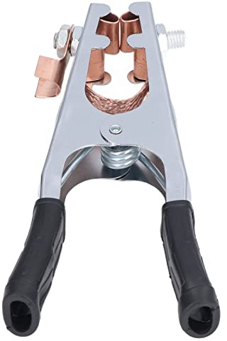 KIMISS Abrazadera de Toma de Tierra de Soldadura 500A, Clamp/Holder de Toma de Tierra de Cobre Resistente para Soldadores Manuales, Juego de Herramientas de Puesta a de Soldadura Profesional