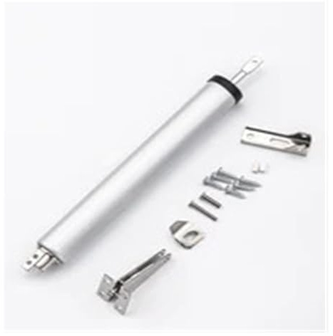 Chiudiporta pneumatici, resistenti, chiusura ammortizzata, con velocità regolabile e Hold-Open, capacità 35 kg, per porte interne/esterne (2 set caffè)