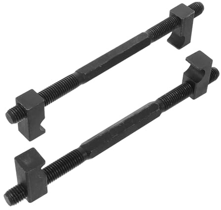 SOIMISS Set da 2 Compressori per Molle Elicoidali per Sospensioni Auto, Strumento Professionale per Smontaggio Ammortizzatori Morsetto a Molla, Compatibile Sistemi di Sospensione,