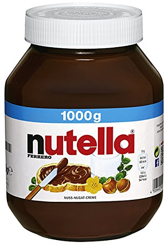 Nutella Nuss-Nougat-Creme, 1000 g