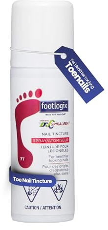 FOOTLOGIX Nail Tincture Spray with Spiraleen, 1.55 Fl Oz (Pack of 1)