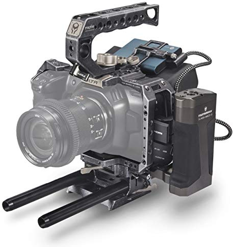 (Tactical Gray) TILTA TA-T01-A BMPCC 4K / 6K Kamera Käfig Tactical Camera Cage Tiltaing Blackmagic Pocket Cinema Camera 4K / 6K Rig (Tactical Kit)