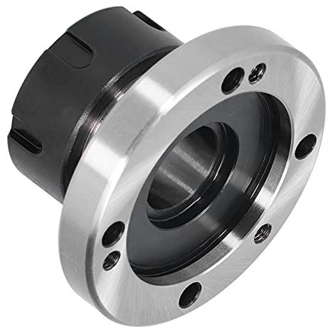 Attrezzi per tornio, mandrino a pinza durevole concentricità 16° Professional per macchine da banco per la lavorazione del legno(80 MM)