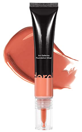 Erinde Liquid Foundation Mixing Pigment, Foundation Color Corrector, Sweat-Proof Long Lasting Silky-Smooth Liquid Foundation, Lightweight and Easy to Blend with Foundation, Red