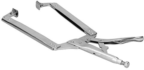 Welding Clamps, 18in Locking Pliers C Shaped Woodworking Quick Clamp Fixing Welding Multifunction Welding Pliers C Clip Pliers for Woodworking,Welding and Pocket Hole Joinery