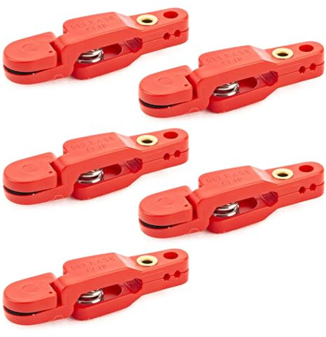 MDHQ Lot de 5 clips de pêche à la traîne pour rabots, planche à pêche à la traîne