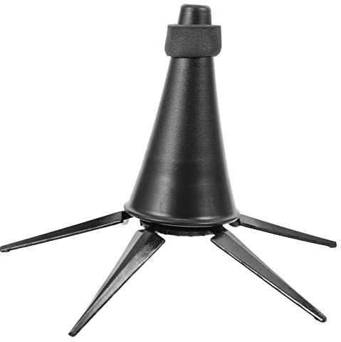 IMIKEYA Foldable Clarinet Stand Wind Instrument Stand Abs Metal Cotton Materials Sturdy Clarinet Holder for Outdoor Indoor Performances