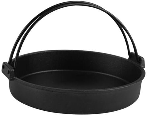 KICHOUSE Sartén Japonesa Hierro Olla Gruesa Resistente Olla Caliente Exterior Utensilios Cocina Wok Accesorio Cocina Para Estufa Sartén Hierro Para Parrilla
