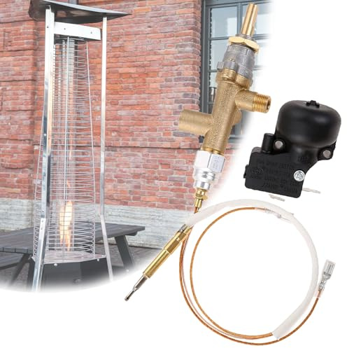 Repuestos Para Calentadores De Patio, Repuestos Para Calentadores De Gas Kits De Termopar Y Supresores De Llamas Controles Interruptor Descarga Con Sensor Termopar Kit Seguridad Antidescarga