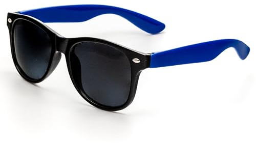 KIDDUS Polarized Solglasögon för barn pojke flicka barn småbarn. Från 6 år. UV400 Solfilter Skydd. CAT 3. Fri från BPA. Svart samling. Designad i Barcelona