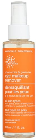 Earth Science Chamomile & Green Tea Eye Makeup Remover, 4 FZ