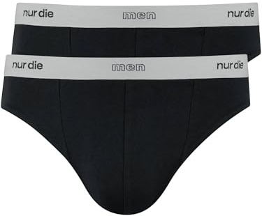 Nur Die 2er Pack Slip GOTS Organic Cotton aus Bio-Baumwolle Männer Unterhosen Herren