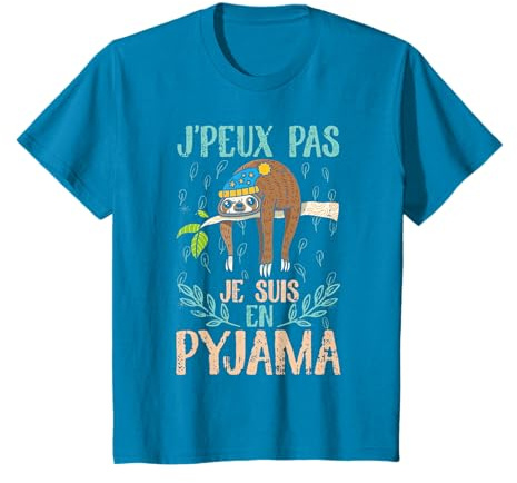 J'Peux Pas Je suis en Pyjama Paraisseux Animal Homme Cadeau T-Shirt