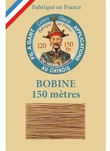 Sajou Spool of Glove Thread – Patchwork and Appliqué Thread Au Chinois – Made in France – Colour 290: Café au Lait