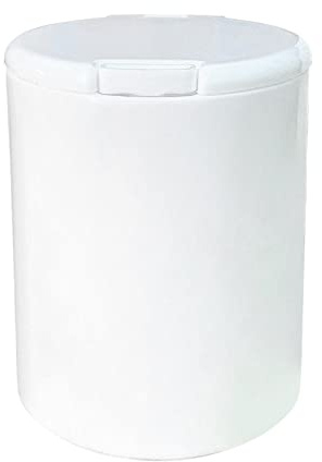 predolo Boîte de Rangement Portable Boîte à Outils pour Bijoux Boîte à Masques, étui à Perles pour Bijoux, pour Bagues Cosmétiques, Seau Rond