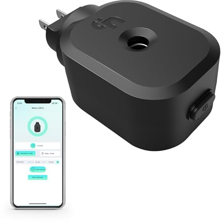 Ddrihlees Mosquito Repellent Indoor Use, Bluetooth APP Control Electronic Mosquito Repeller Plug in, with 2-Pack 280 Hr Repellent Refills, Highly Effective, for Home, Bedroom, Office, Kitchen (Black)