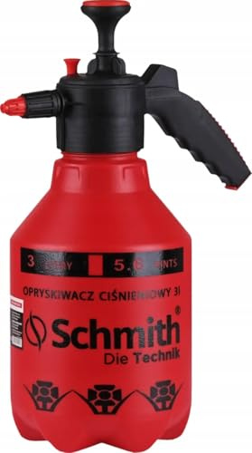 SCHMITH Drucksprüher mit Lanze 5L 8L 10L Garten Handgerät mit Schultergurt (10L)