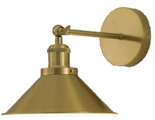 Illuminazione a LED, lampada da parete a bilanciere in ferro battuto sul comodino della camera da letto, stile retrò americano, adatta per soggiorno, sala da pranzo, cucina, sala studio, bagno, tolett