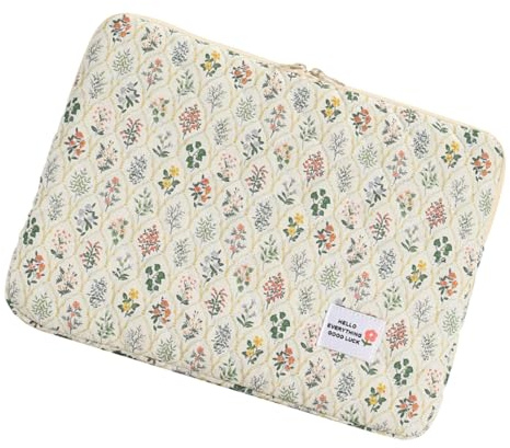 Laptophülle, Laptophülle für Damen,14-Zoll-Laptop-Hülle Tragetasche niedlich - Multifunktionale Organizer-Laptop-Hülle für den Innen- und Außenbereich für Arbeit und Geschäftsreisen