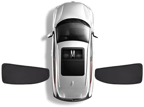CJYCJY Tendine Parasole Auto Bambini per Tesla X 2016-2024, Parasole Auto Bambini per Finestrino Laterale Parasole Auto Bambini Anti-UV,2*Rear Side Window